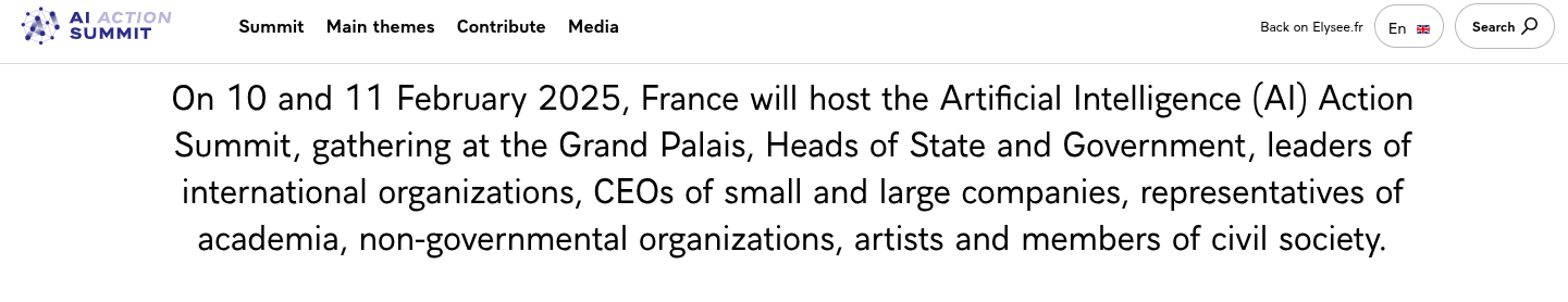 AI Summit Paris 2025