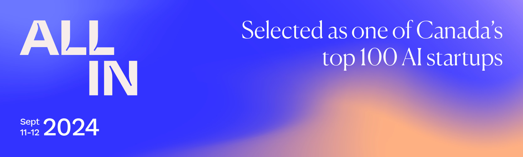 Funartech among the first 100 most innovative startups in
Canada 2024