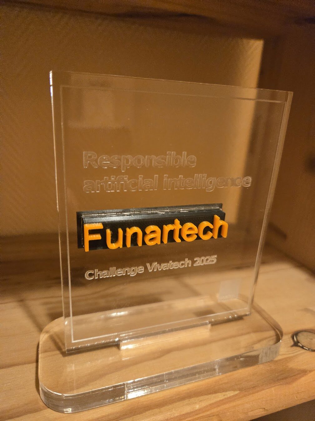 Funartech wins the Orange's Responsable AI VivaTech 2025 award!